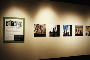 The goal of the exhibit is to create a community-wide conversation about hunger.  Ruth Hollenback | Clarion