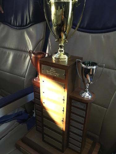 First place trophy for the NAHB Residential Construction Management Competition. Photo Courtesy of Sarah Schulz.