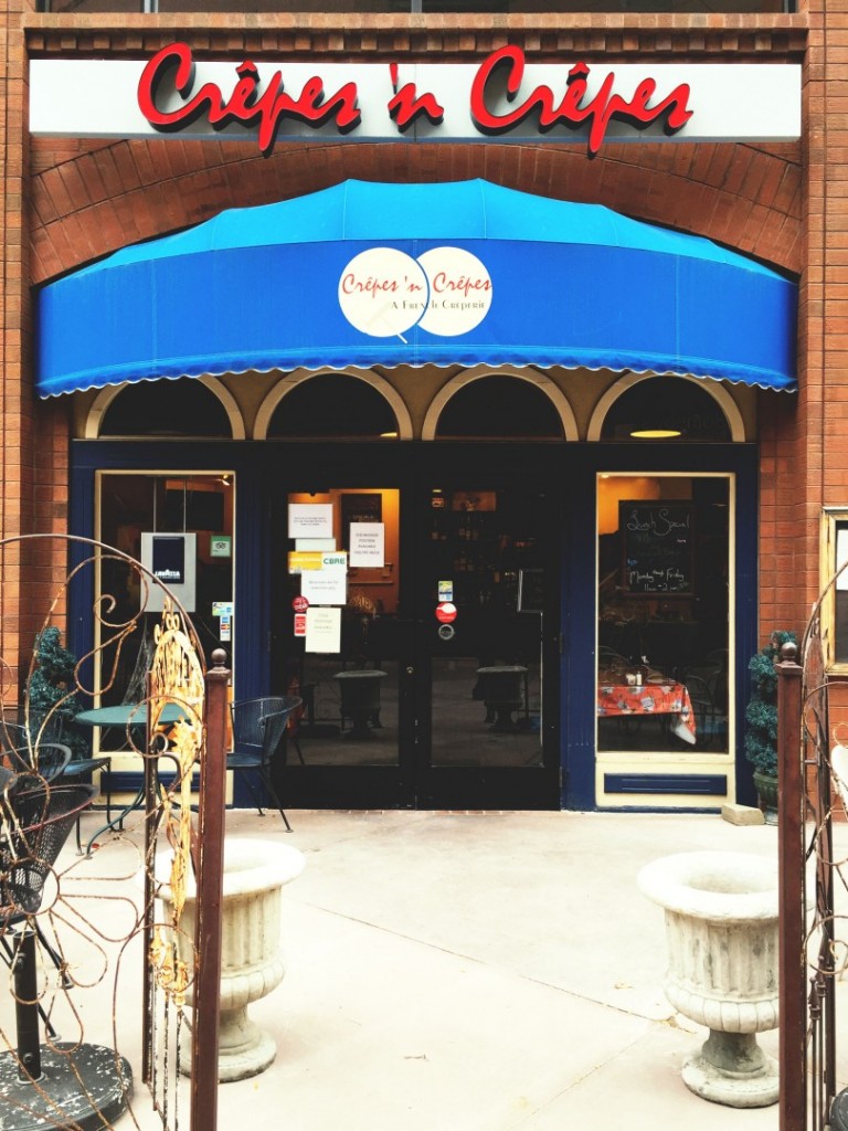 The inviting exterior of Crêpes ‘n Crêpes. Ruth Hollenback | Clarion