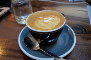 Delicious flat white coffee. Photo by James Brady | Clarion