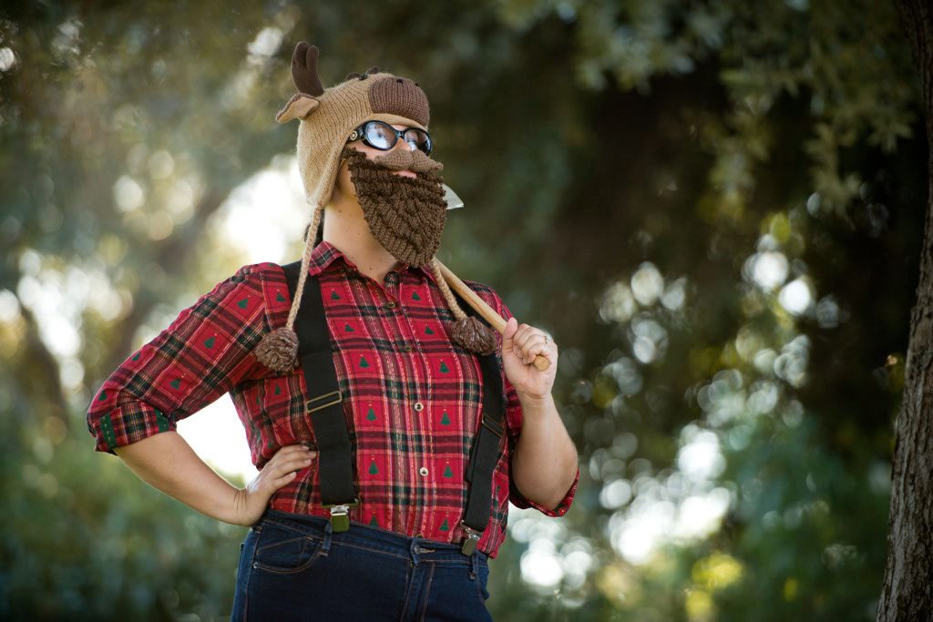 “The Lumberjack” is a simple outfit for any costume procrastinator.