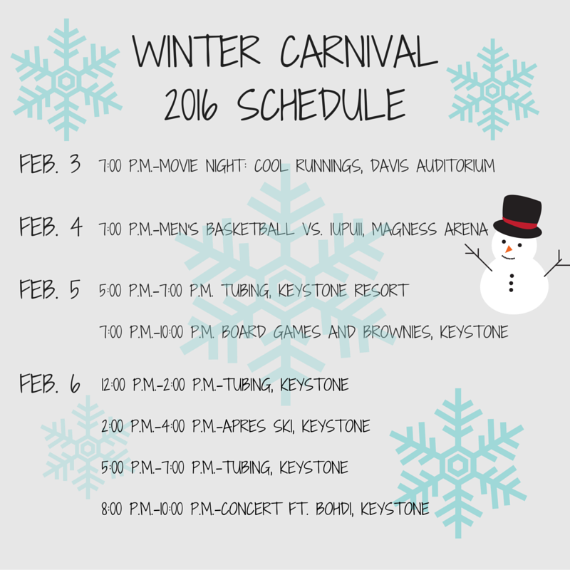 Winter Carnival events are scheduled from Feb. 1 through Feb. 7. Image by John Poe | Clarion